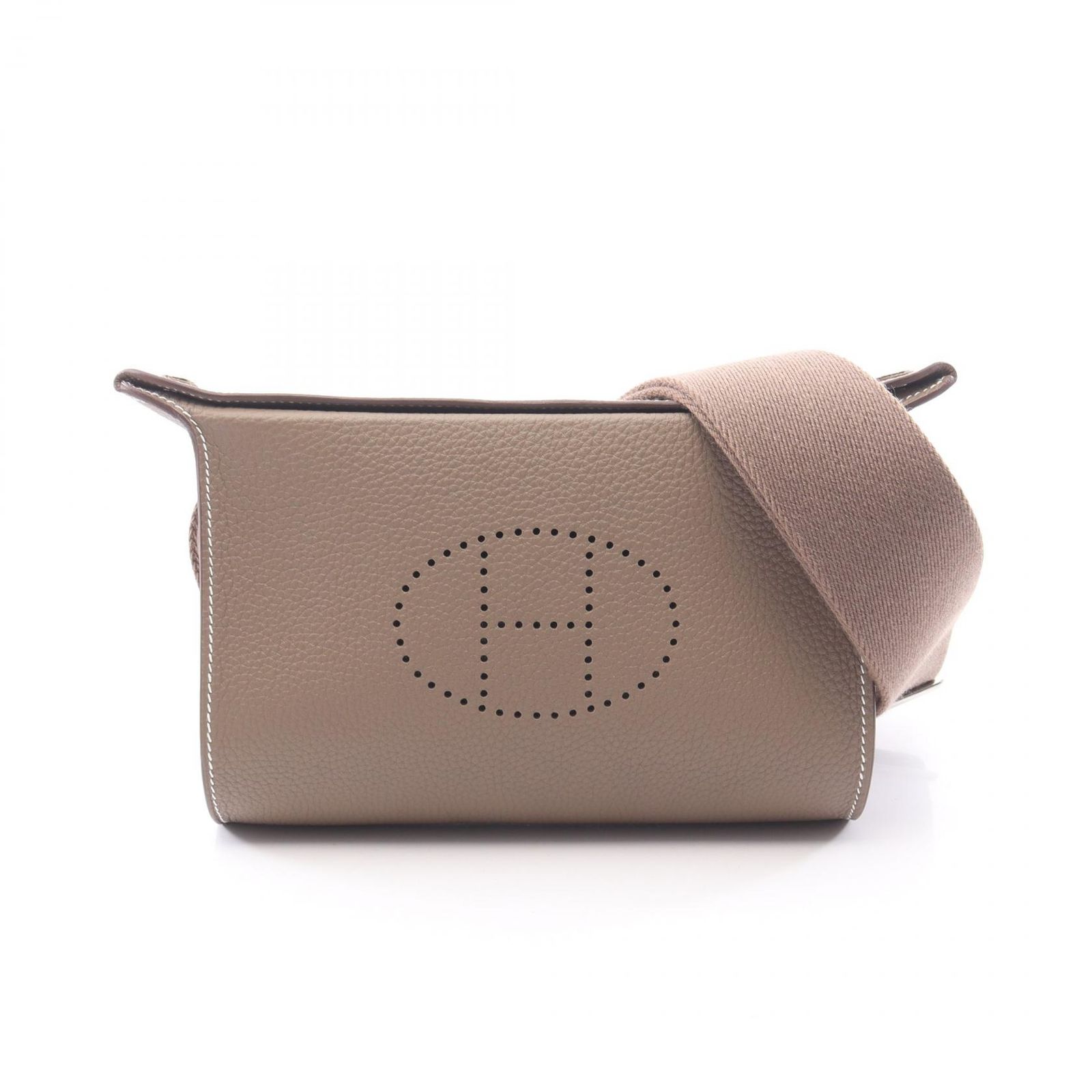 エルメス HERMES ショルダーバッグ ヴィド ポッシュ エトゥープ エトゥープ レザー ヴィド・ポッシュ エトゥープ レディース Used A