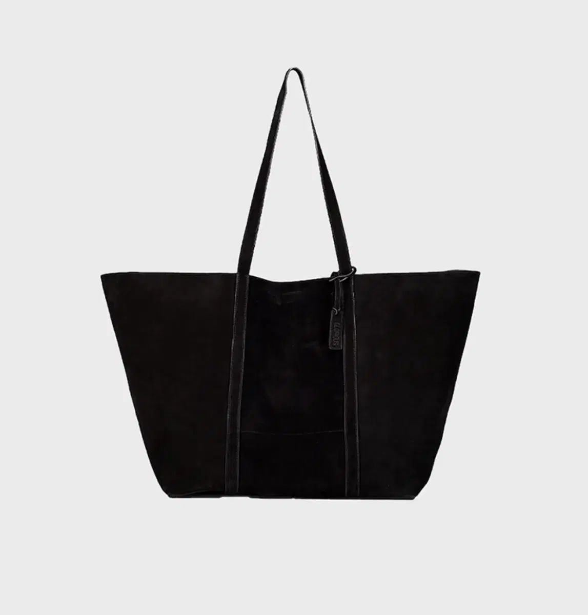ノイア スウェード ショッパーバッグ ブラック 新品