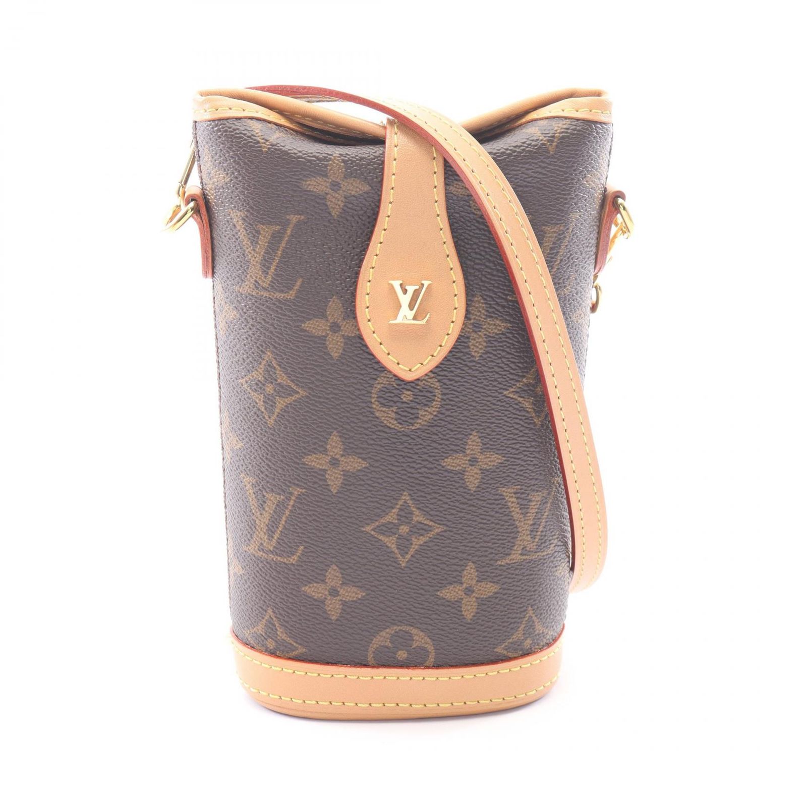 ルイ・ヴィトン LOUIS VUITTON ショルダーバッグ フォールド ミーポーチ M80874 PVCコーティングキャンバス レザー フォールド・ミー ポーチ レディース Used A