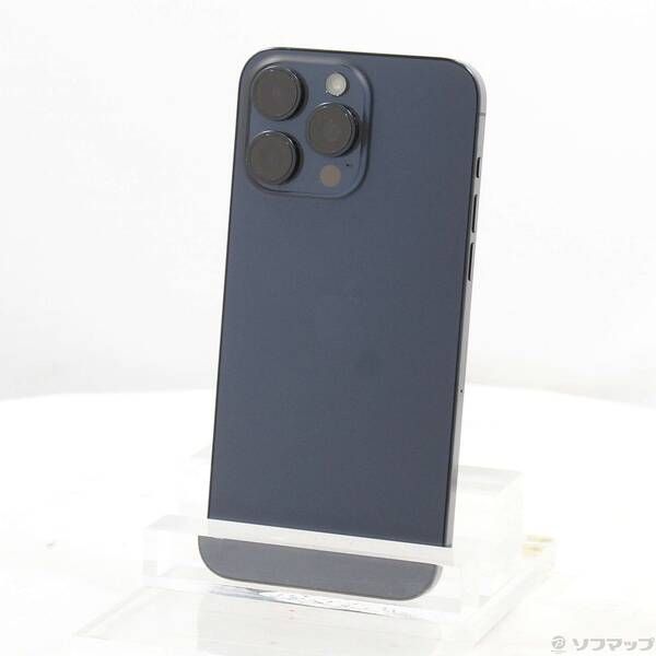 iPhone15 Pro Max 512GB ブルーチタニウム 中古 SIMフリー - ソフマップ