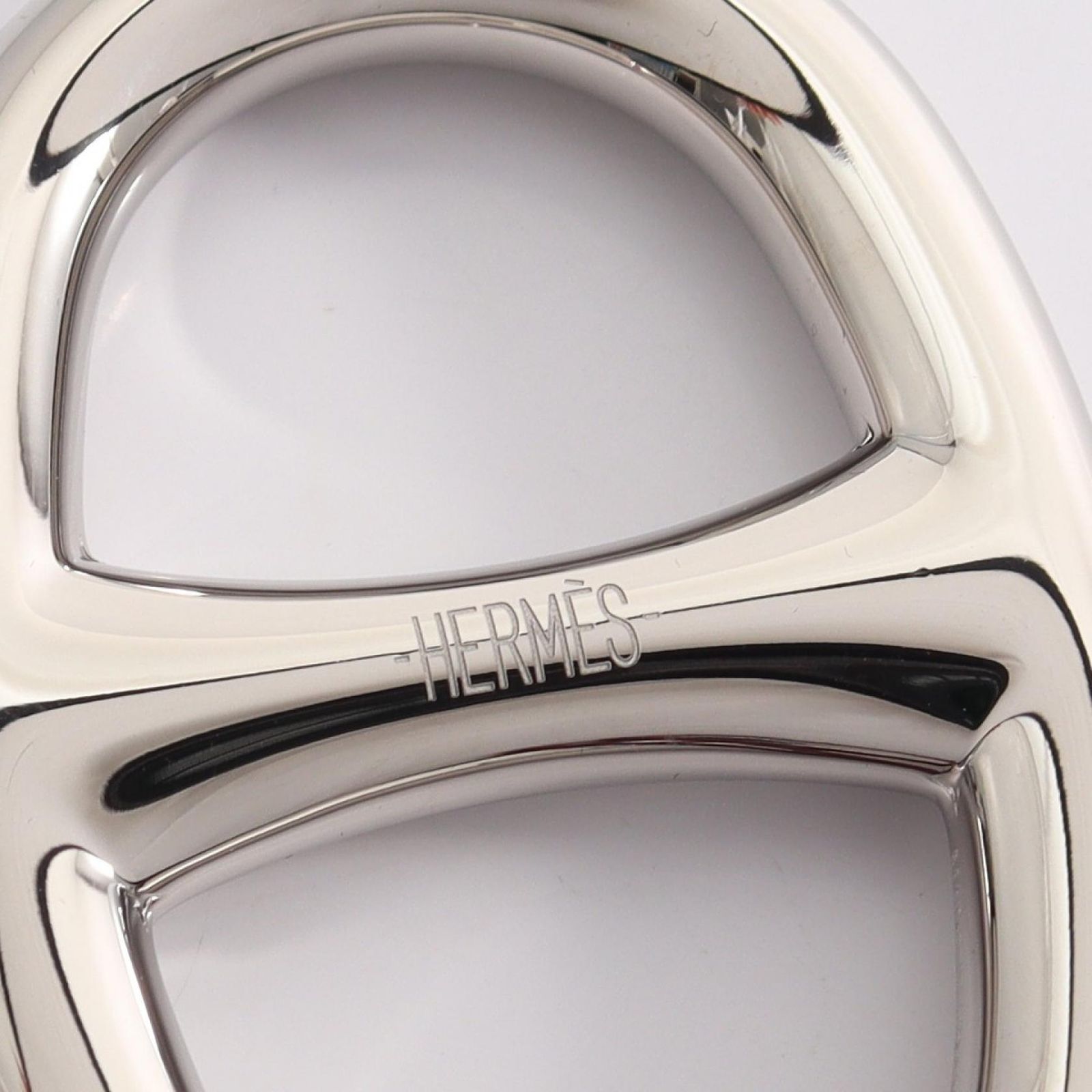 エルメス HERMES スカーフリング シェーヌダンクル シルバー その他