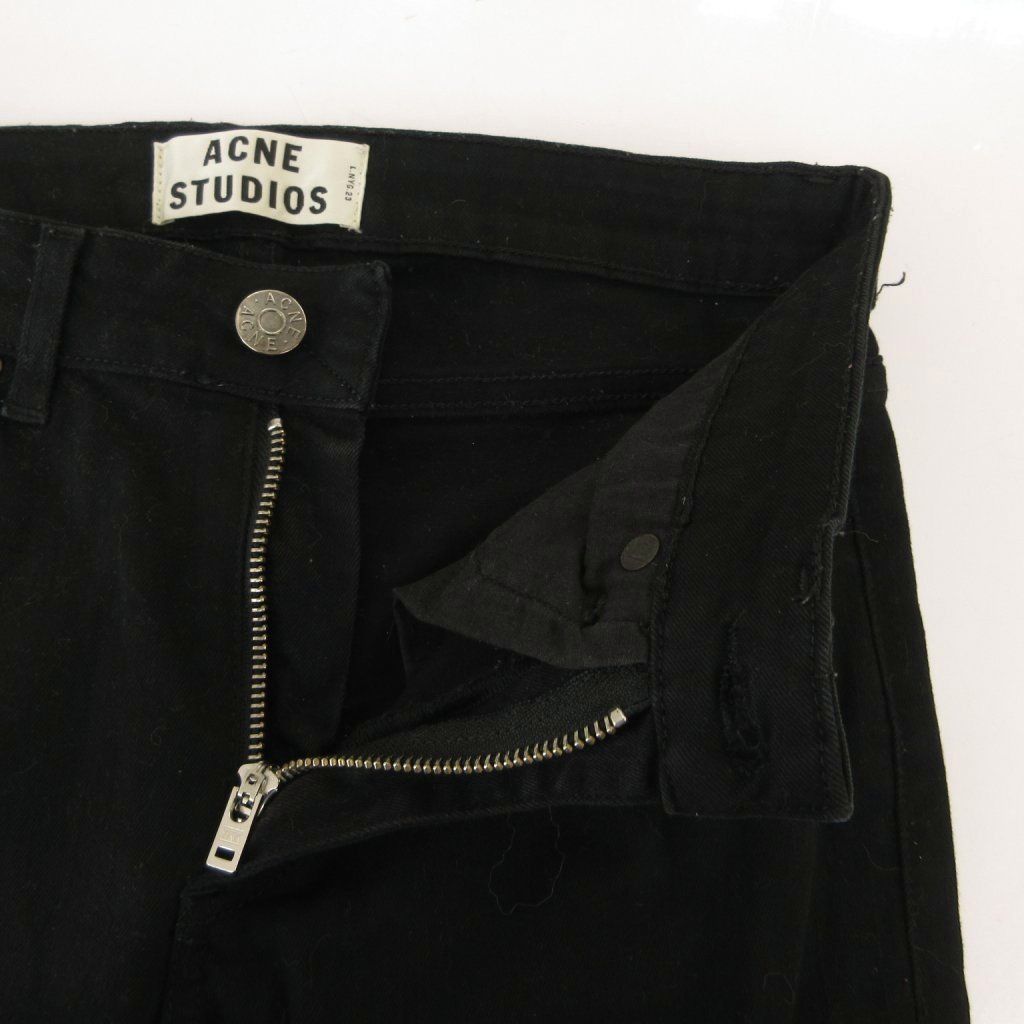 アクネ ストゥディオズ Acne Studios SKIN 5 LACEY BLACK パンツ