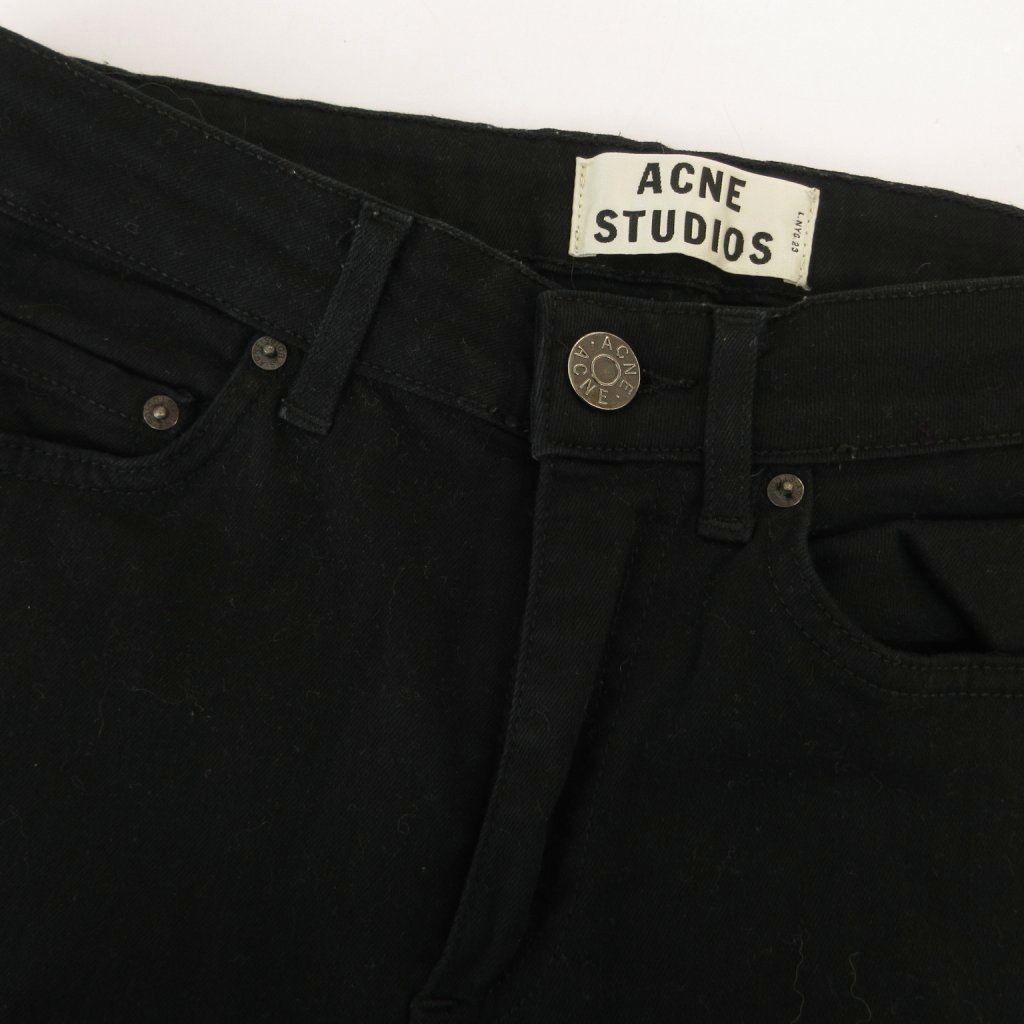 アクネ ストゥディオズ Acne Studios SKIN 5 LACEY BLACK パンツ