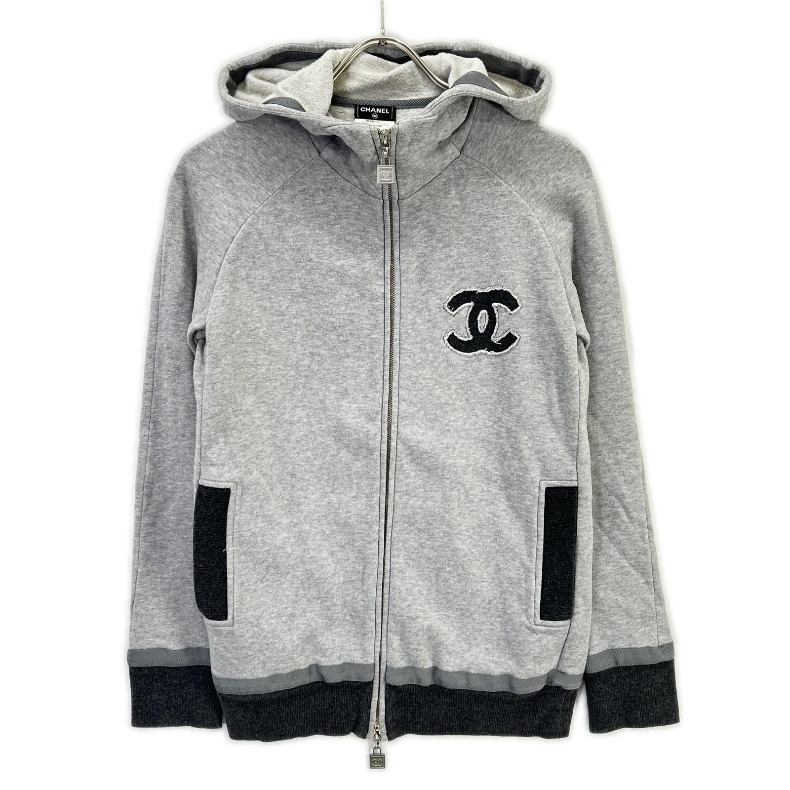 CHANEL シャネル スポーツ P37996K02523 ココマーク パーカー 38