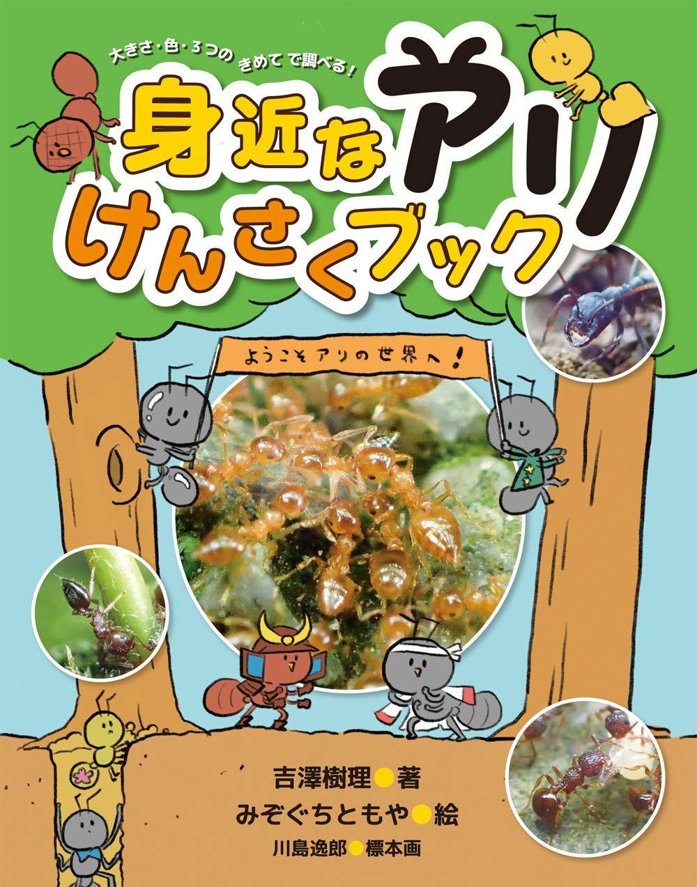 身近なアリけんさくブック: 大きさ・色・3つのきめてで調べる!