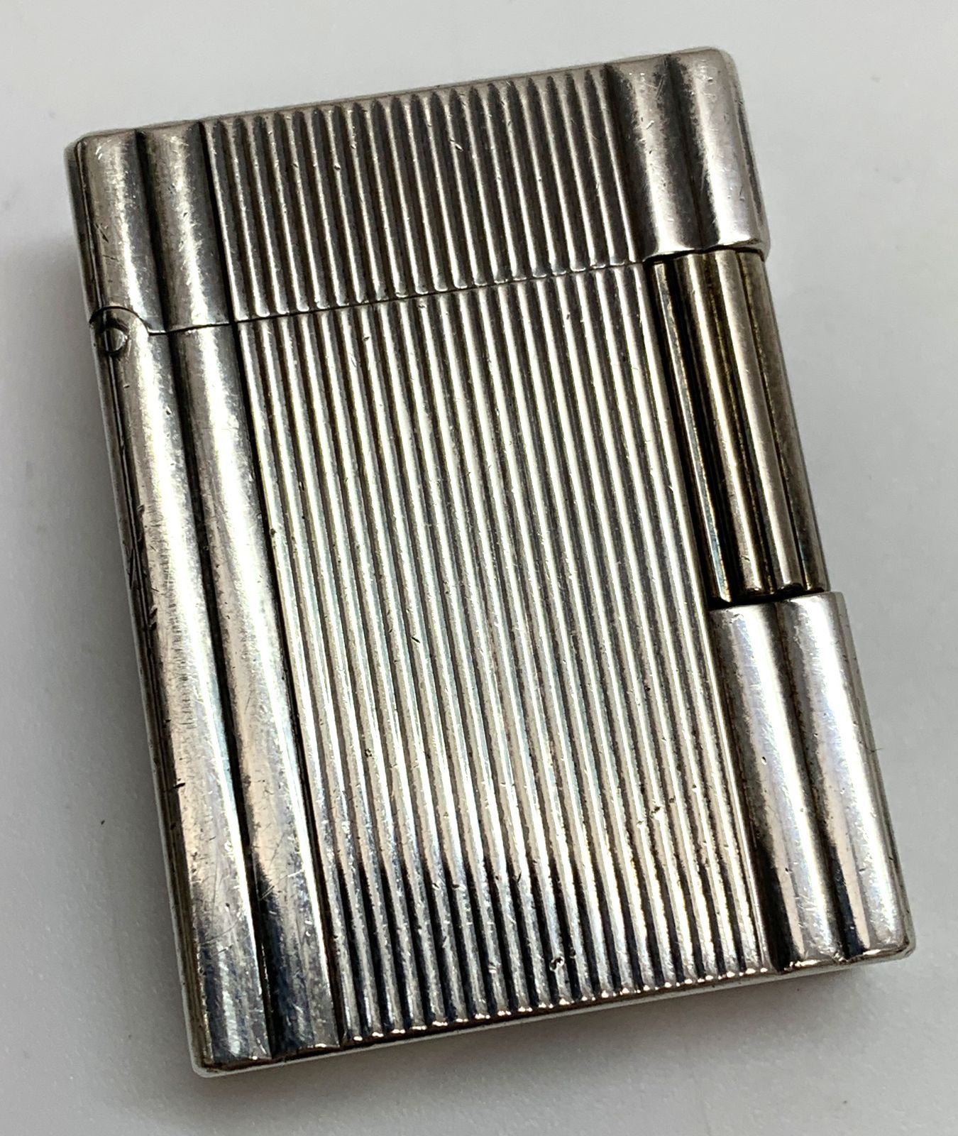 ジャンク S.T. Dupont デュポン ガスライター シルバー 着火未確認 喫煙具