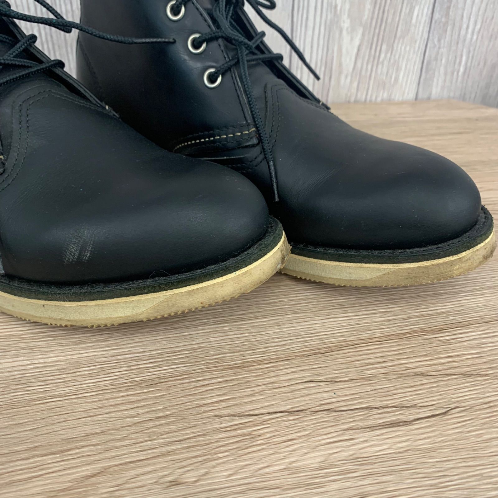 RED WING レッドウィング チャッカブーツ ブラック 黒 USA製 26cm 3148