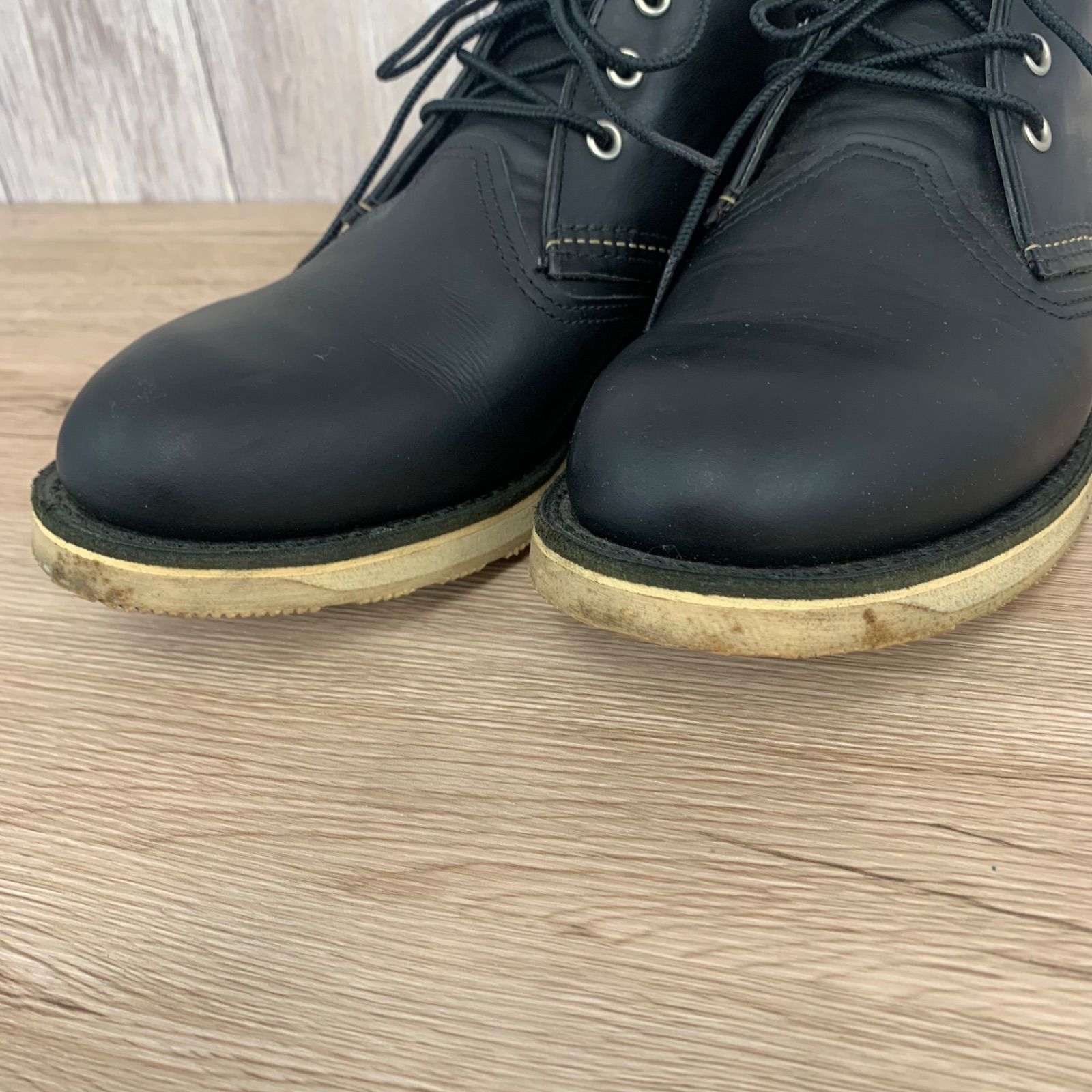 RED WING レッドウィング チャッカブーツ ブラック 黒 USA製 26cm 3148