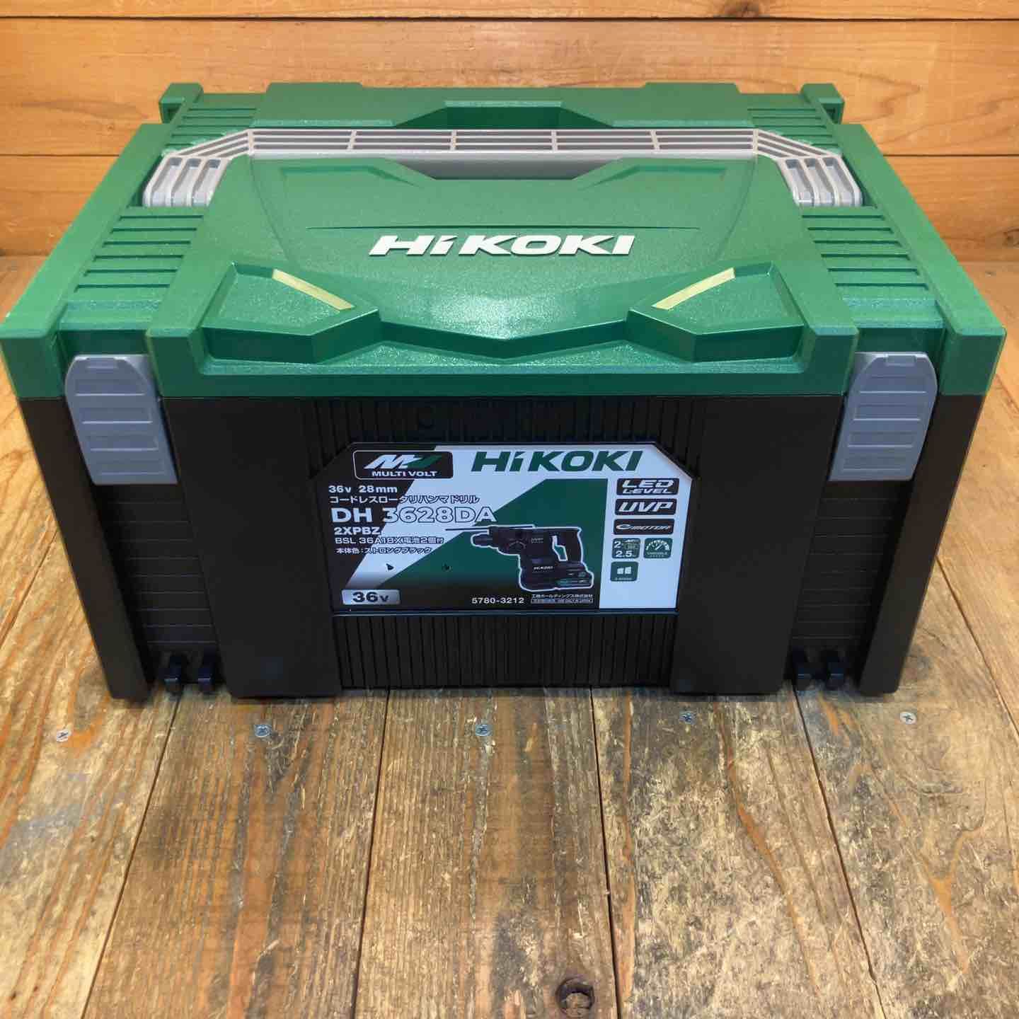 ◇HiKOKI(ハイコーキ) 36V 充電式 ロータリハンマドリル DH3628DA(2XPBZ)【所沢店】