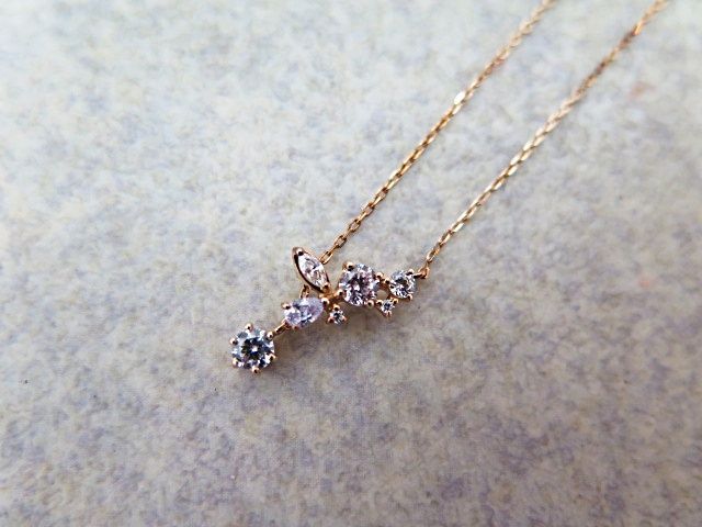 canal 4℃ シルバーネックレス オルゴールジュエリーBOX付き （星に願い