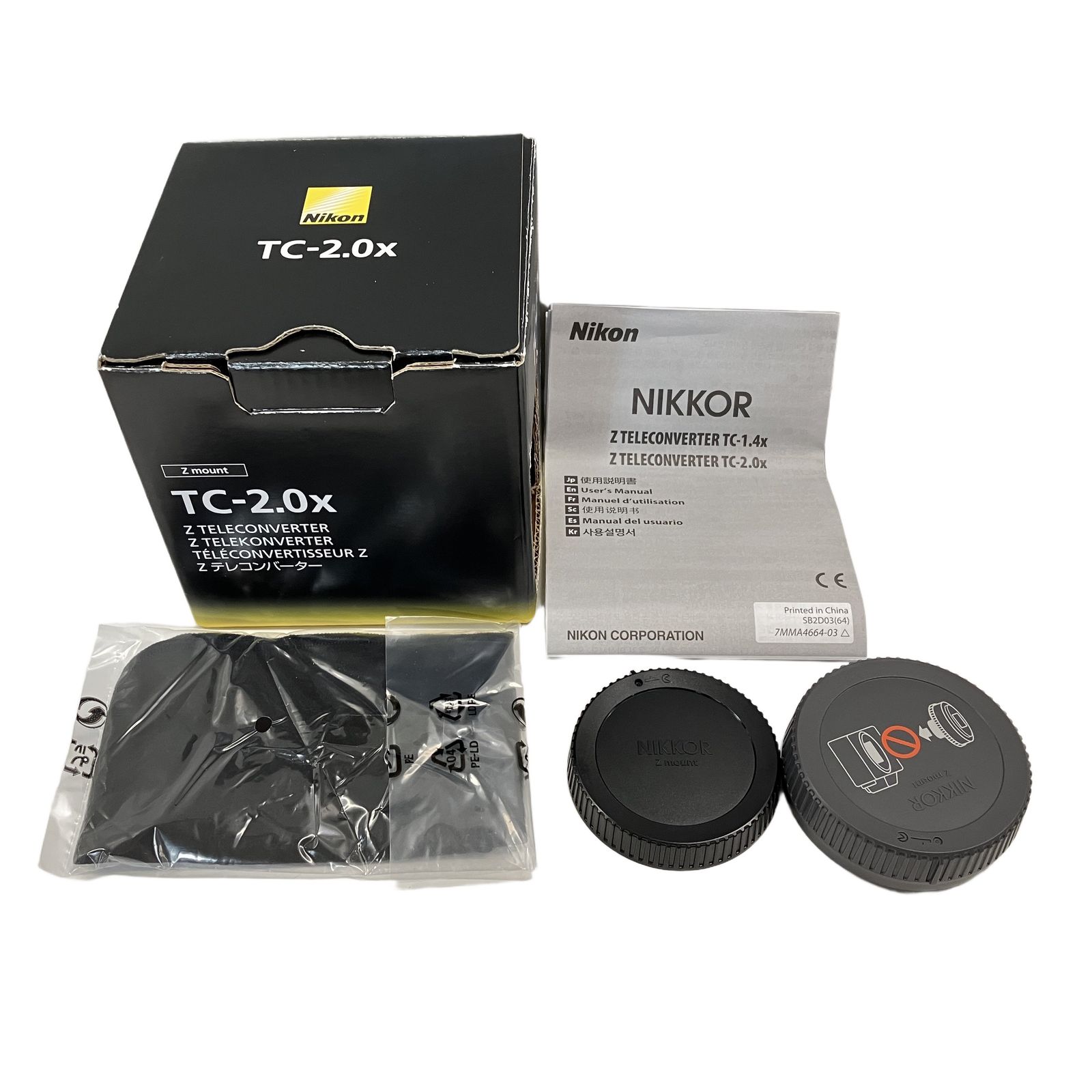 Nikon TC-2.0x TELECONVERTER 2.0x Zマウント用 カメラ周辺機器