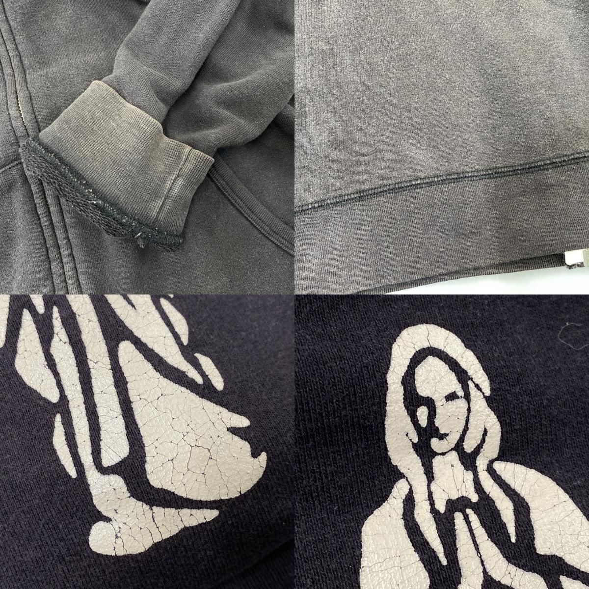 現状渡し品】 WACKO MARIA ワコマリア MARIA PRINT ZIP HOODIE マリア