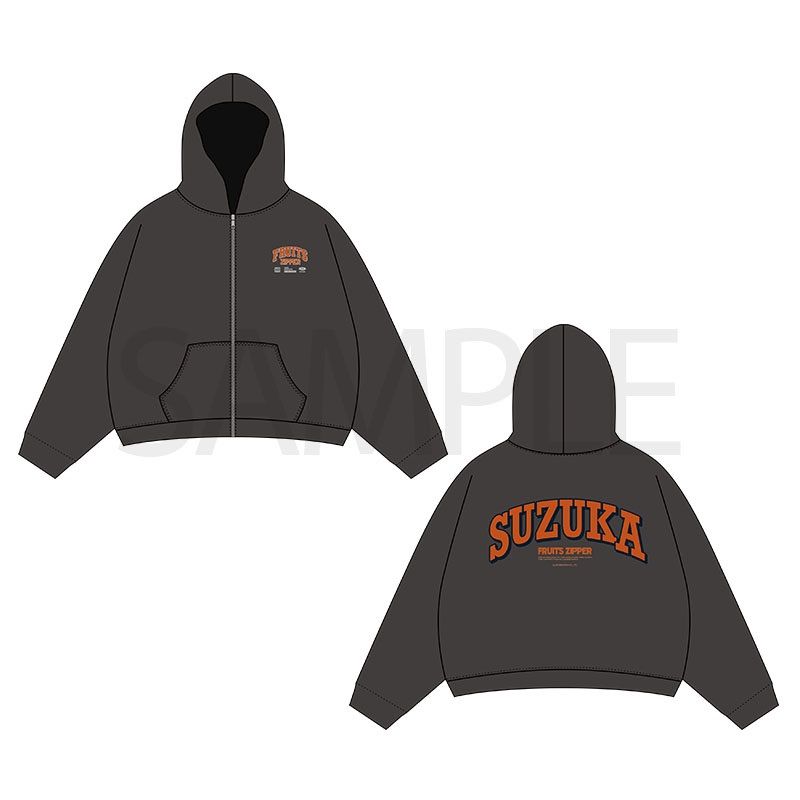 FRUITS ZIPPER 鎮西寿々歌 推しアピ　パーカー・フーディ FRUITS ZIPPER 鎮西寿々歌 フーディー パーカー NL7547 f117 - メルカリ