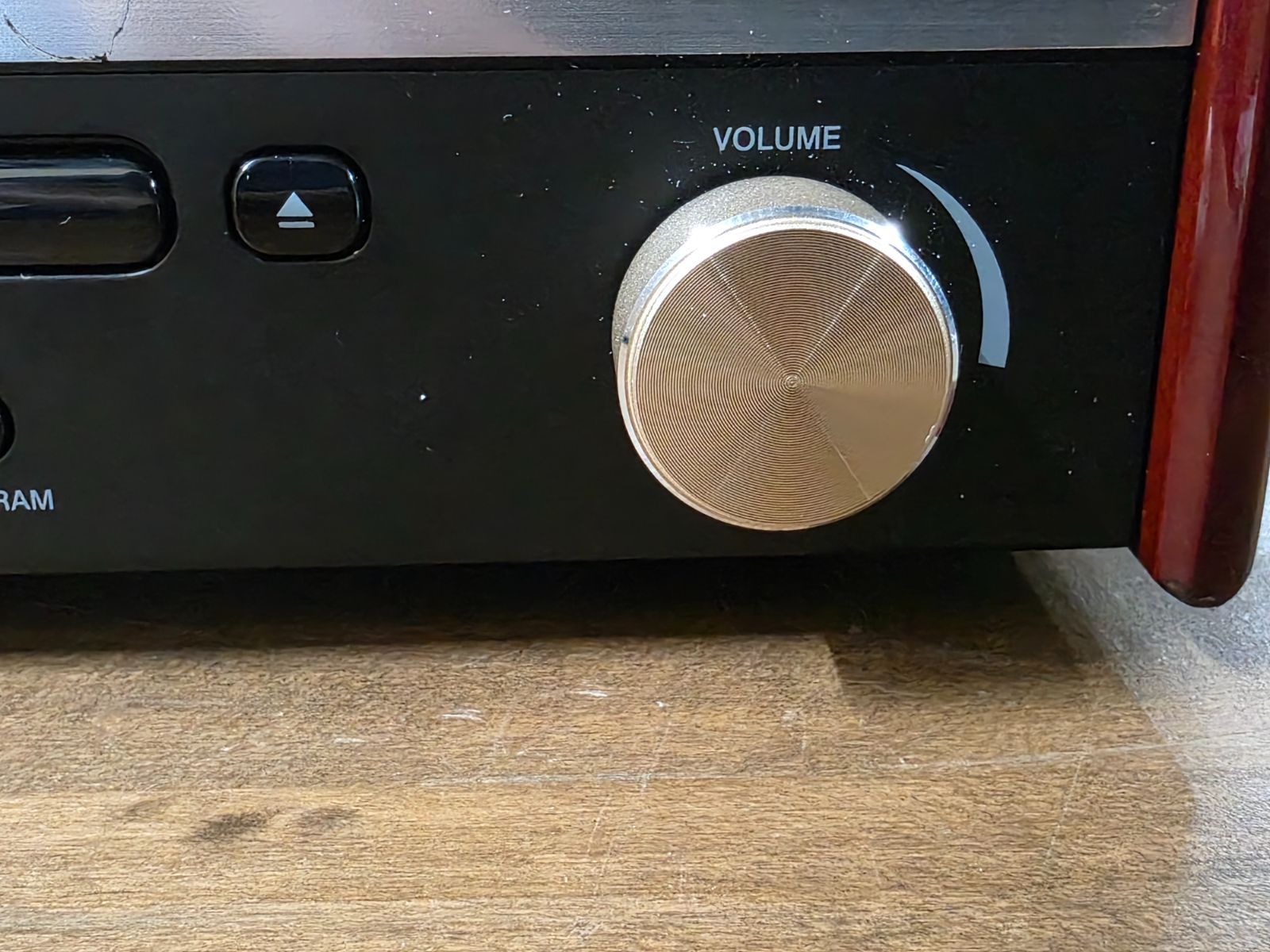 レトロデザイン・動作確認 清掃済】SANSUI Bluetooth対応 CDステレオ