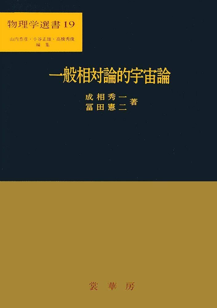 一般相対論的宇宙論 (物理学選書 19)