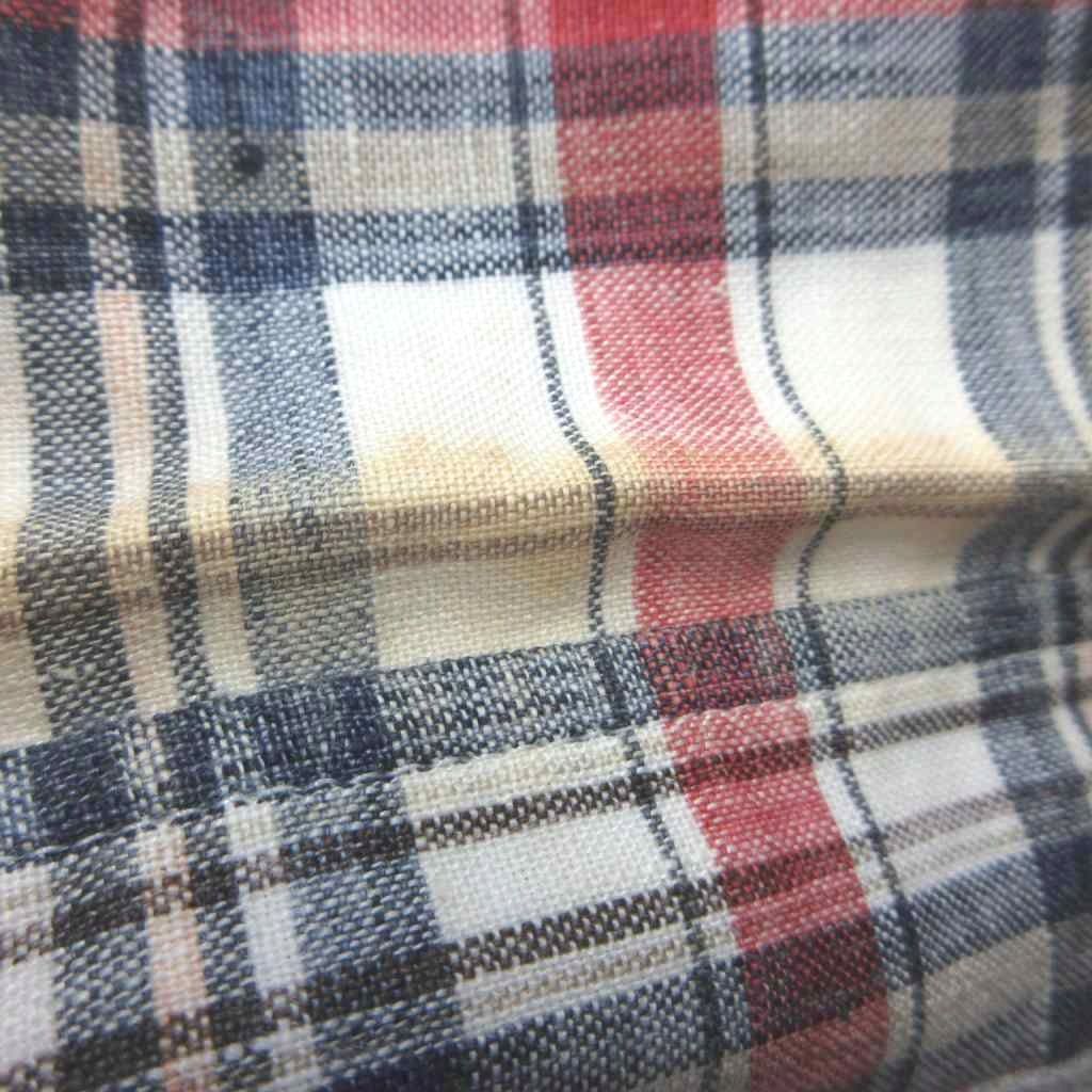 ブルネロクチネリ BRUNELLO CUCINELLI SLIM FIT マドラスチェック柄