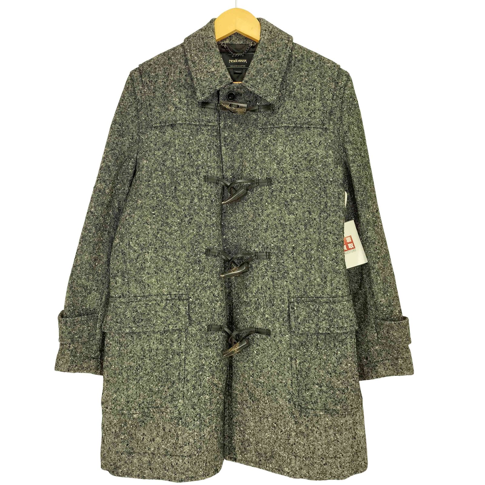 ニューヨーカー NEWYORKER カシミヤ混 ダッフルコート メンズ import