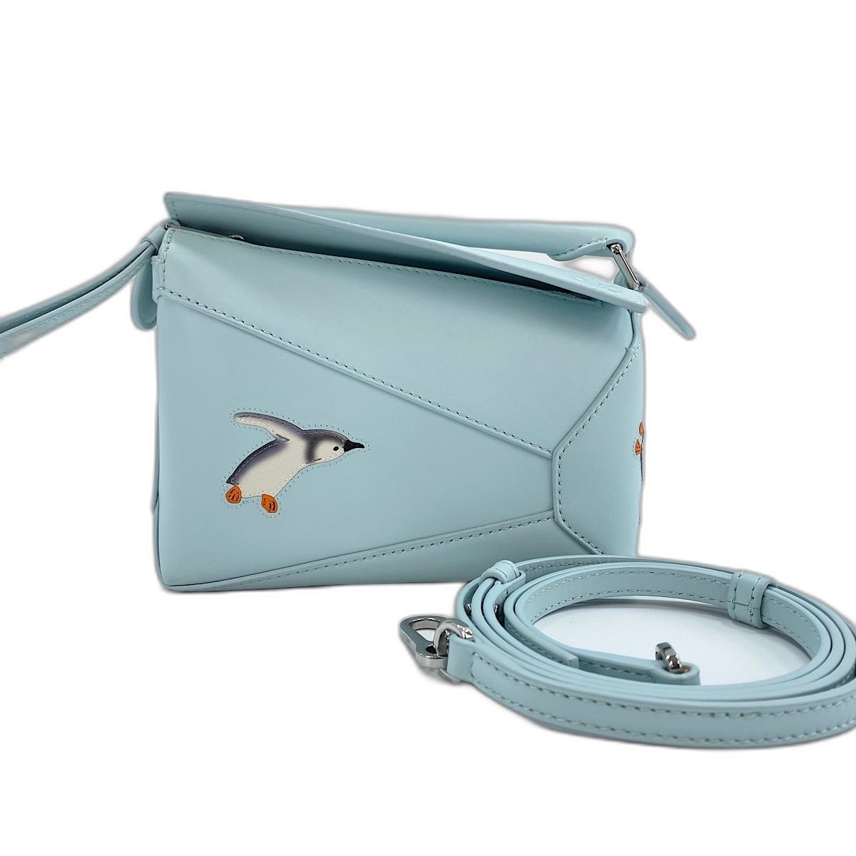 LOEWE ロエベ ハンドバッグ ×スナフジタ パズルバッグ mini 2WAY【中古】