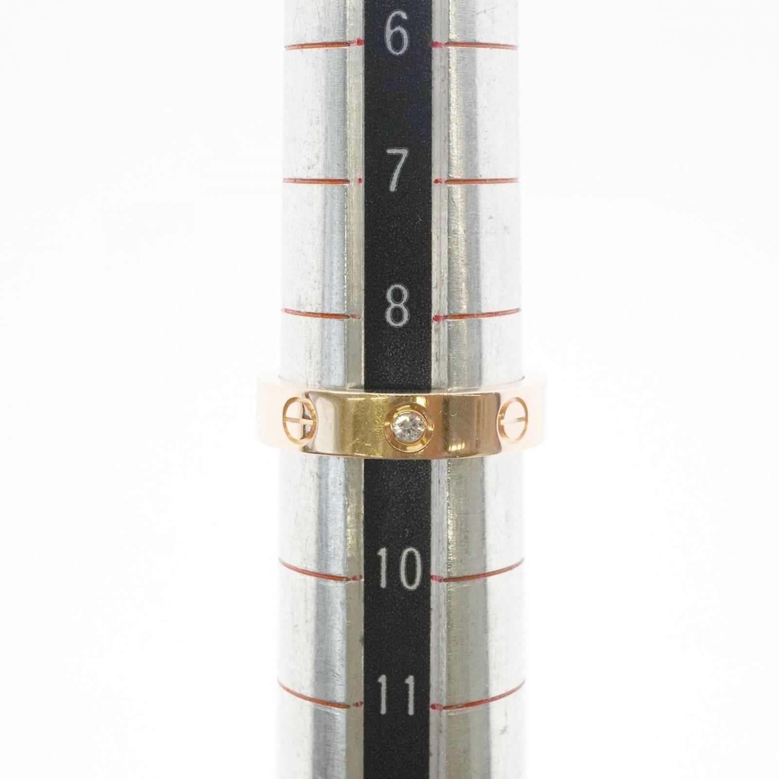 カルティエ(Cartier) カルティエ リング ミニラブ 1PD 18KPG ピンク