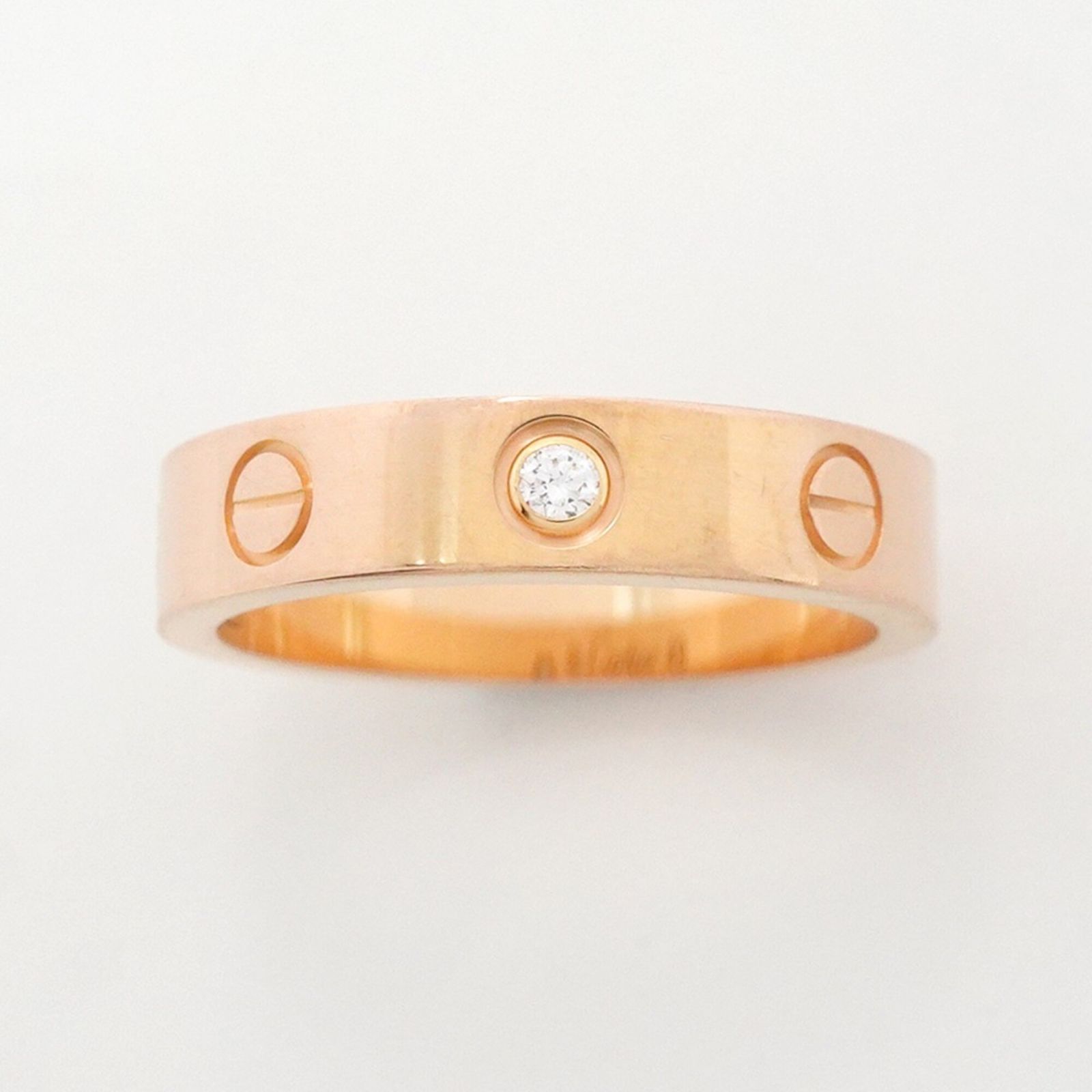カルティエ(Cartier) カルティエ リング ミニラブ 1PD 18KPG ピンク