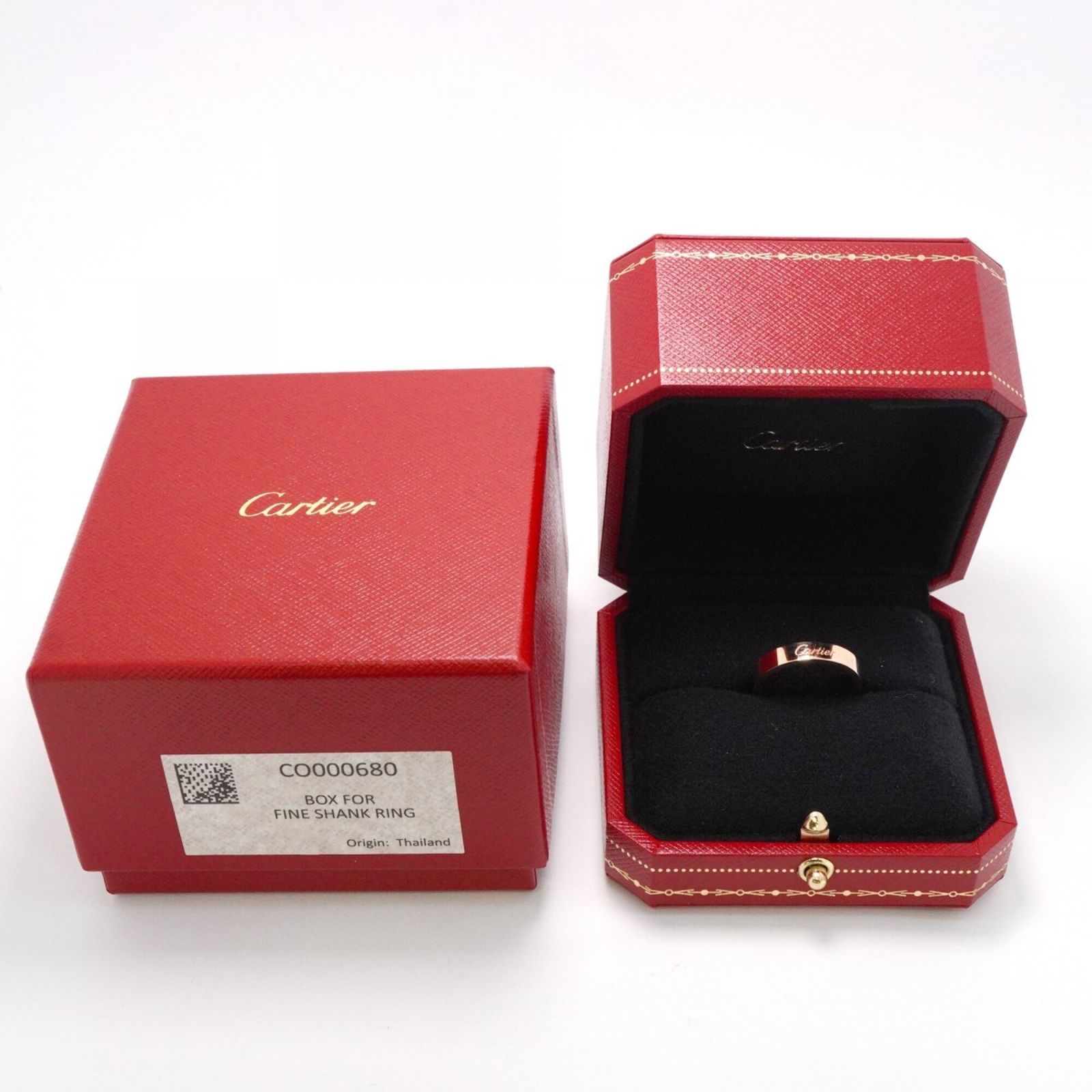 カルティエ(Cartier) カルティエ リング Cドゥ 18KPG ピンクゴールド