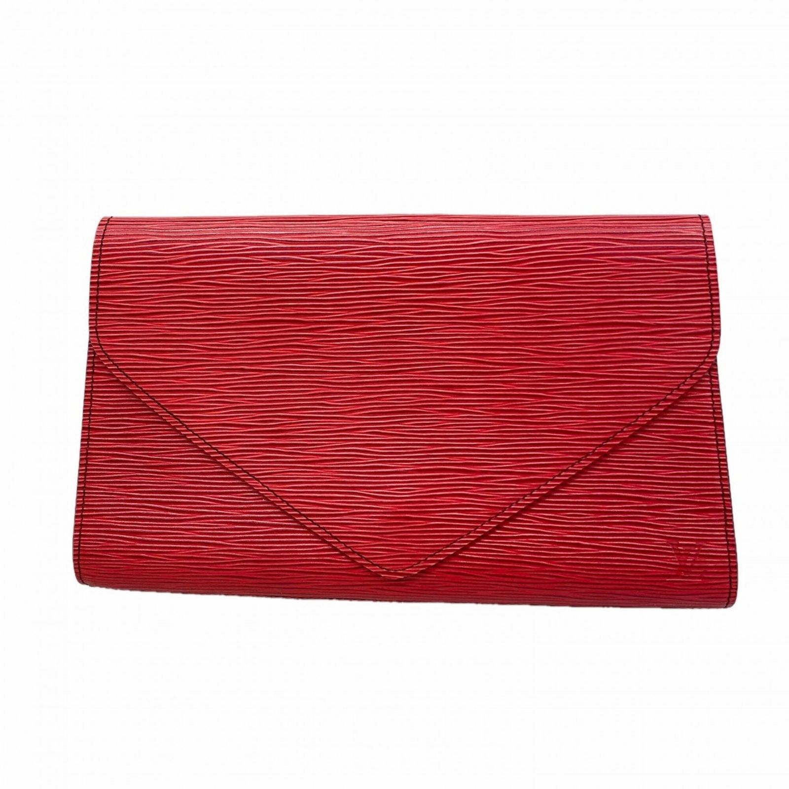 ルイ・ヴィトン(Louis Vuitton) ルイ・ヴィトン クラッチバッグ エピ アールデコ M52637 カスティリアンレッドレディース P3179275