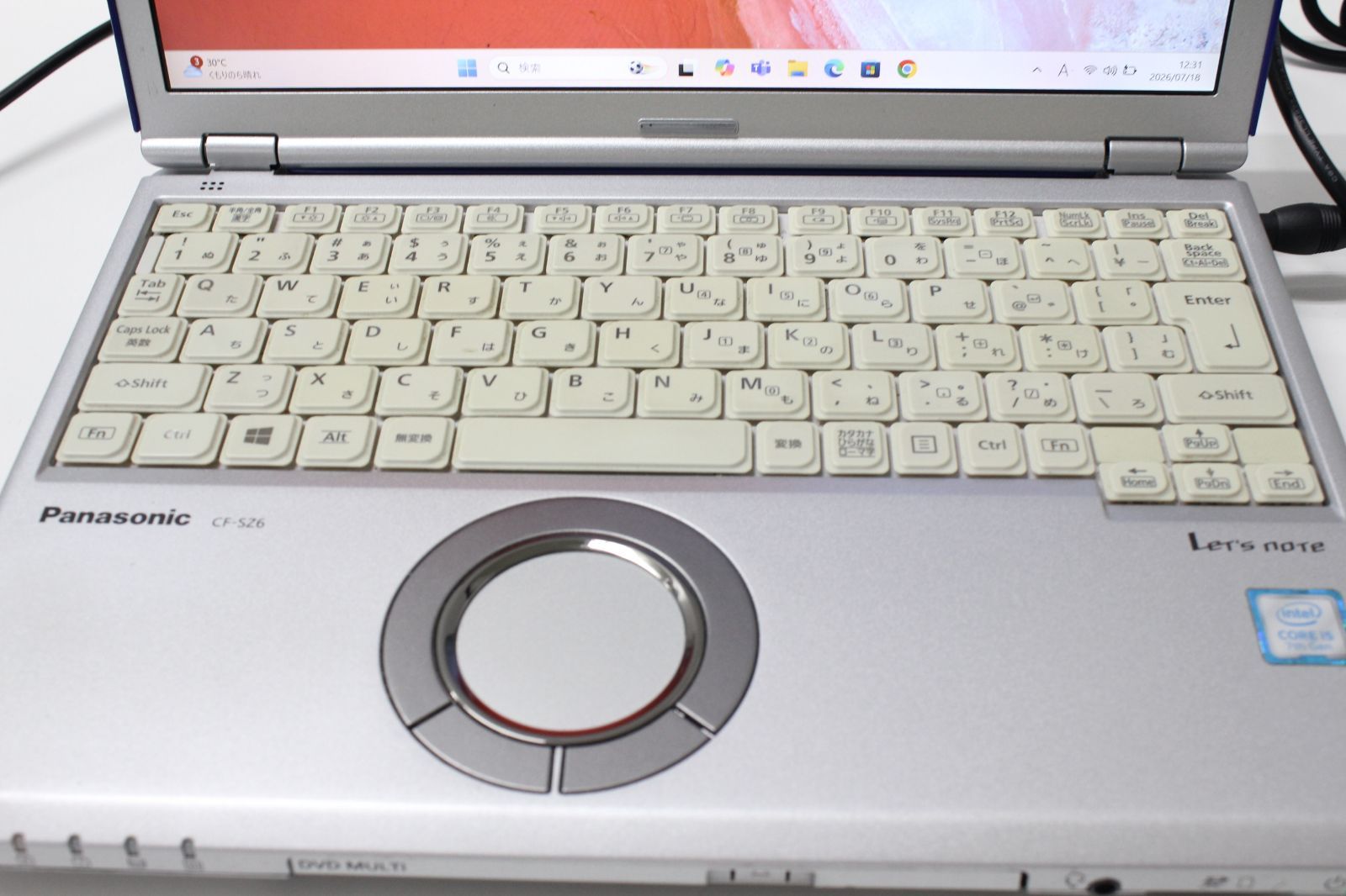 現状品】レッツノートSZ6 Core i5/SSD256GB - メルカリ