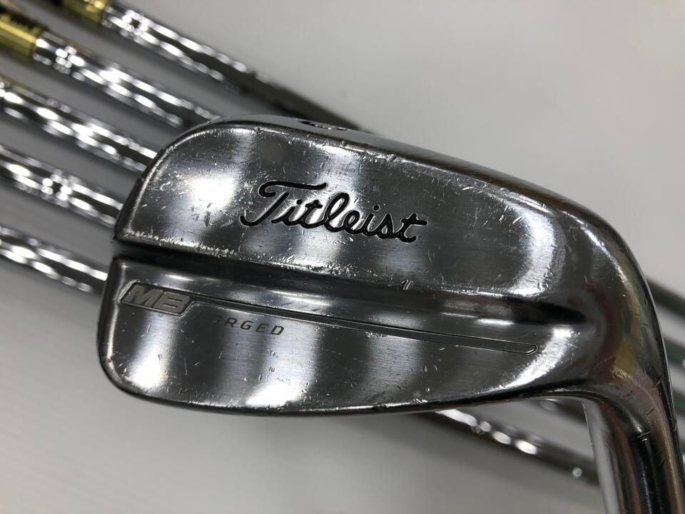 タイトリスト　MB 714　ダイナミックゴールド　S200フレックス　アイアンセット　中古【最短即日発送】