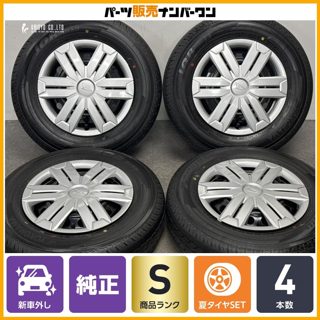 車 ダイハツアトレー純正ホイール＆タイヤ4本セット 新車外し 美品 12 