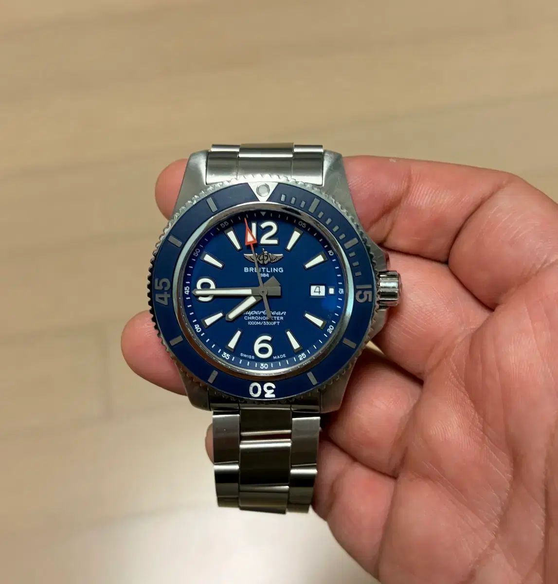 ブライトリングSUPER OCEAN 2 ブルー 44mm