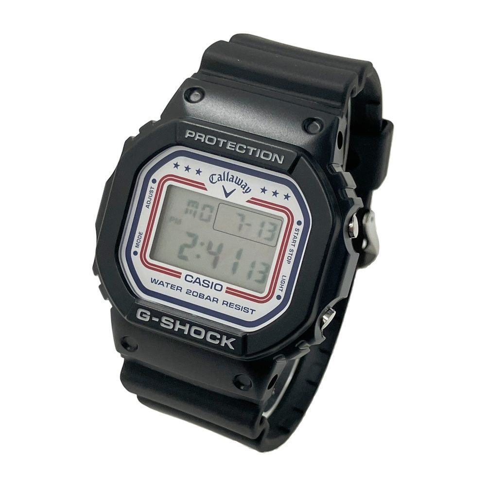 CALLAWAY キャロウェイ ×CASIO DW-5600VT G-SHOCK 腕時計 ブラック系 FR [240101727310] ゴルフウェア ストスト
