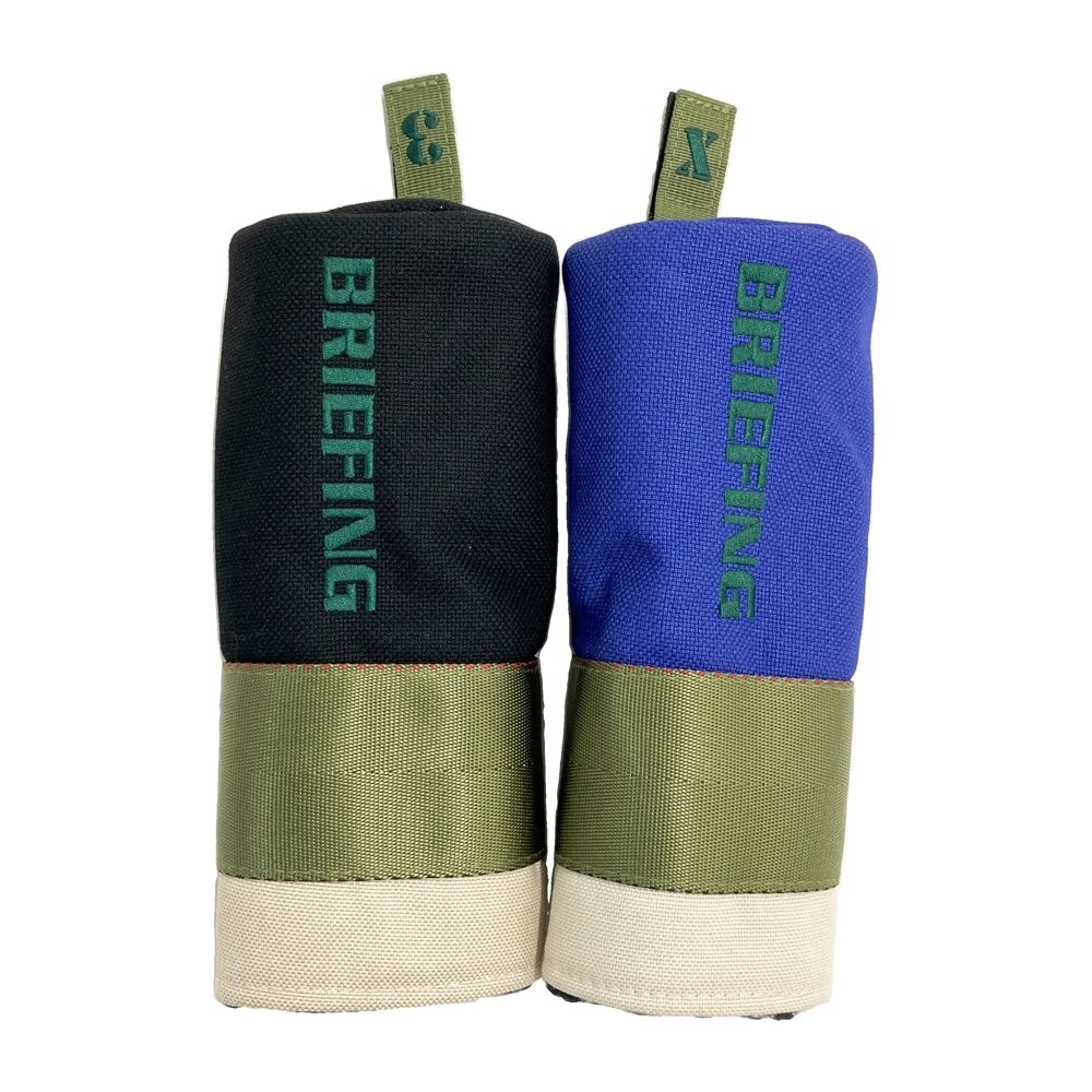 BRIEFING GOLF ブリーフィング 2025年モデル ヘッドカバー 2点セット ブラック系 FW×2 [240101733006] ゴルフウェア ストスト