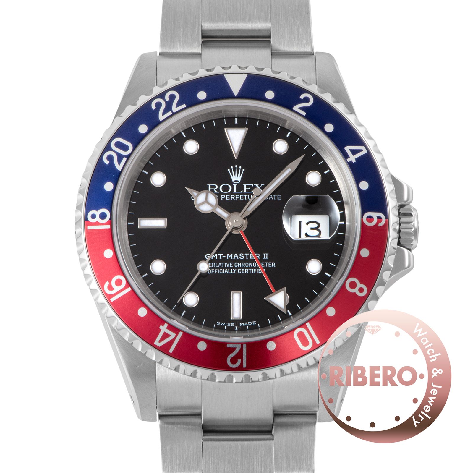 ROLEX ロレックス GMTマスター2 16710 Y番 ステンレススチール【中古】