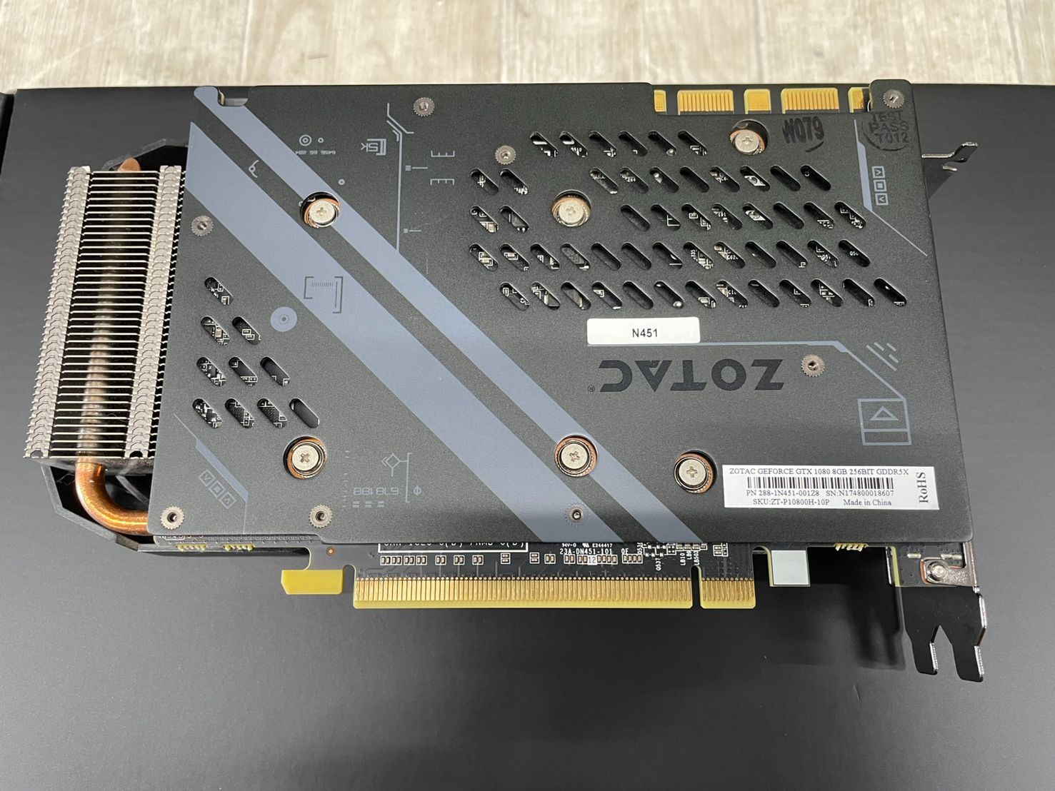 GTX 1080 ZOTAC 動作品 8GB GDDR5X - メルカリ