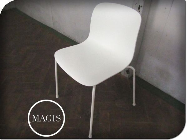 ■展示品■未使用品■MAGIS/マジス■高級■SD2382■TROY/トロイ■4legs■white■マルセル・ワンダース■チェア■6.3万■yyk443k