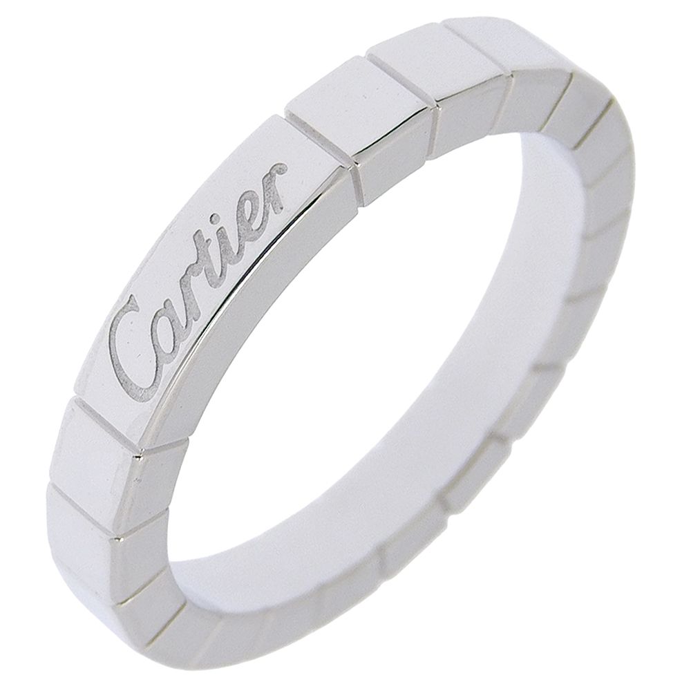 【CARTIER】カルティエ ラニエール K18ホワイトゴールド 13号 レディース 6.5g リング・指輪