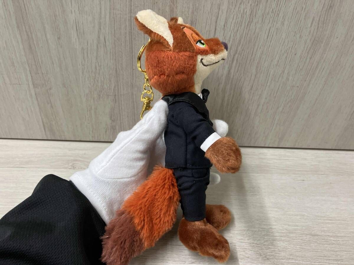 ニック・ワイルド タキシード ぬいぐるみキーチェーン ディズニー