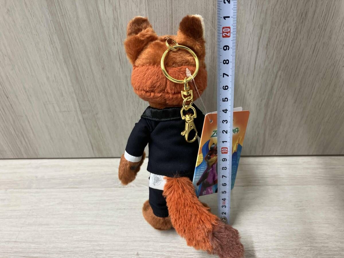 ニック・ワイルド タキシード ぬいぐるみキーチェーン ディズニー