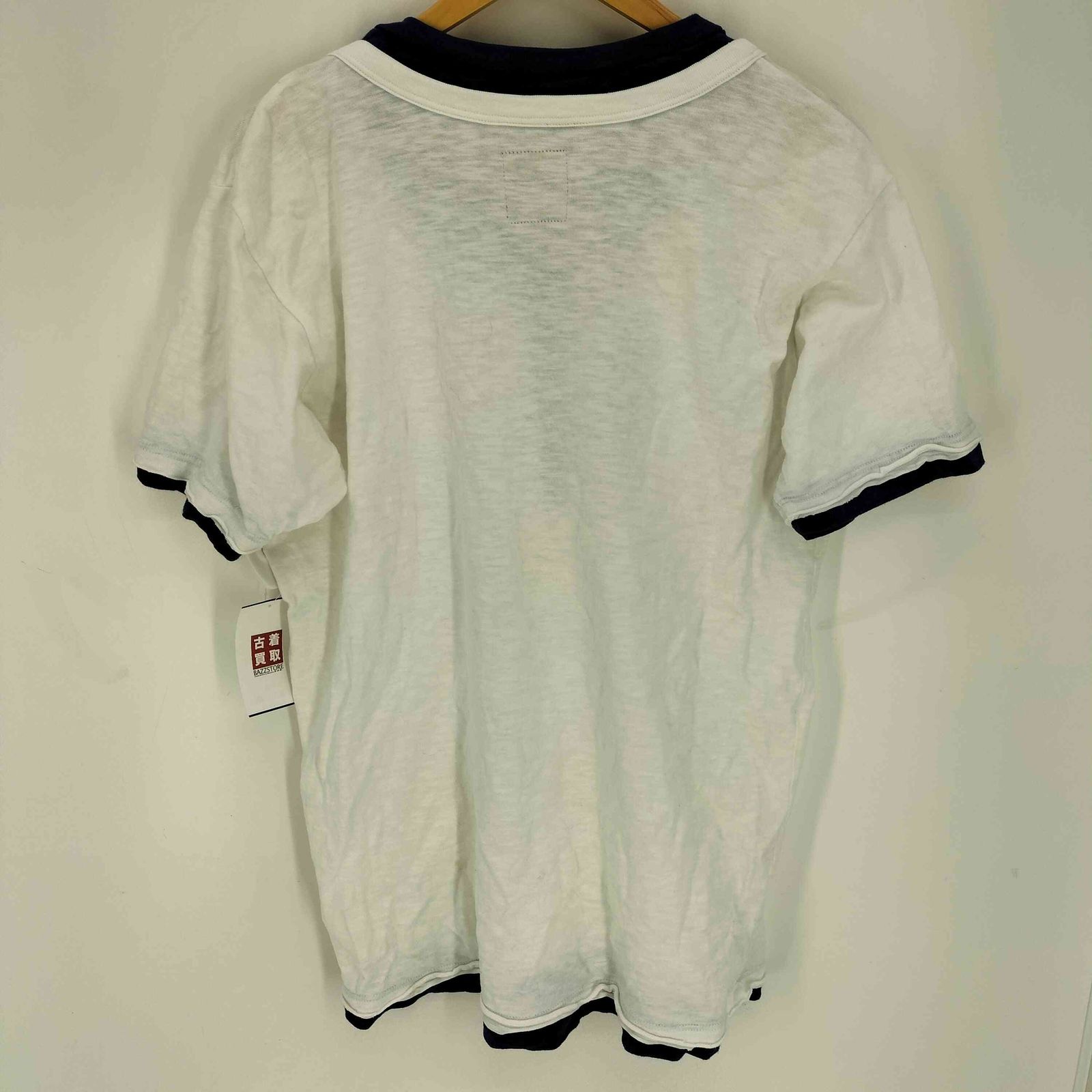 ピーピーエフエム PPFM 00S レイヤード S/S ヘンリーネック Tシャツ