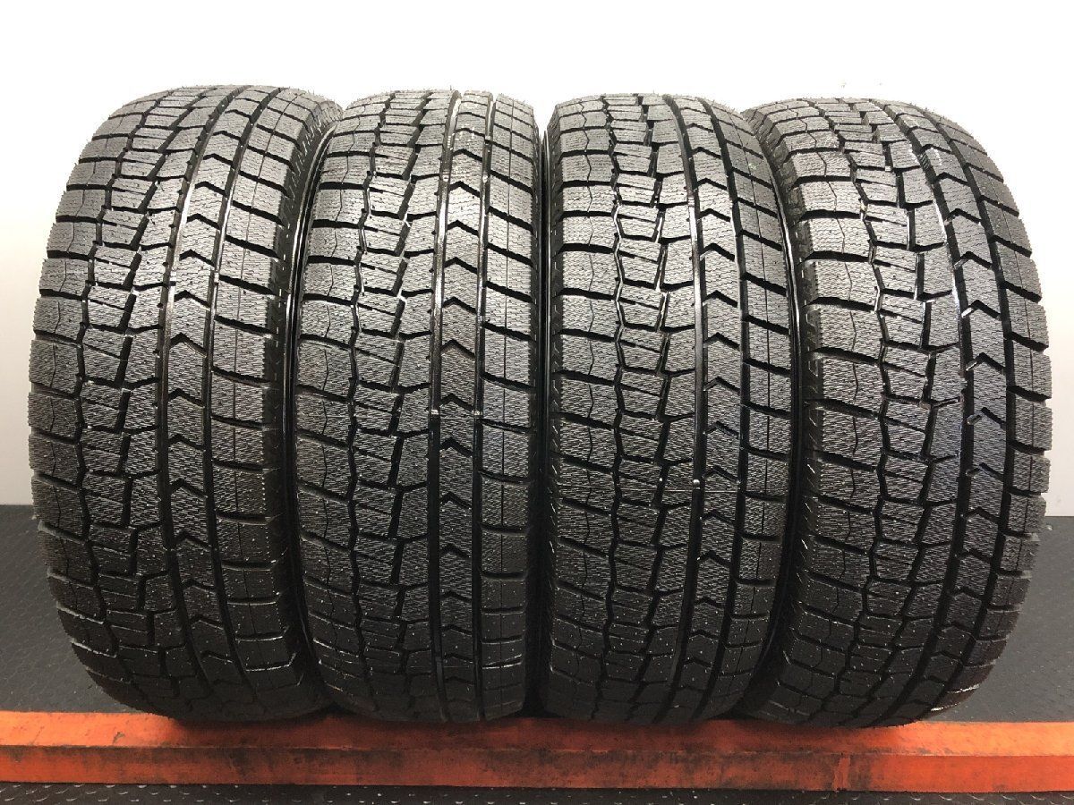 【新品】DUNLOP WINTER MAXX WM02 195/65R15 91S 15インチ スタッドレス 4本 24年製 ステップワゴン アイシス カローラ セレナ等　(STZ383)