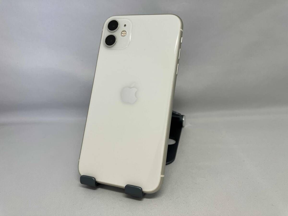半額以下】au 【SIMロックなし】MWLU2J/A iPhone 11 64GB ホワイト au