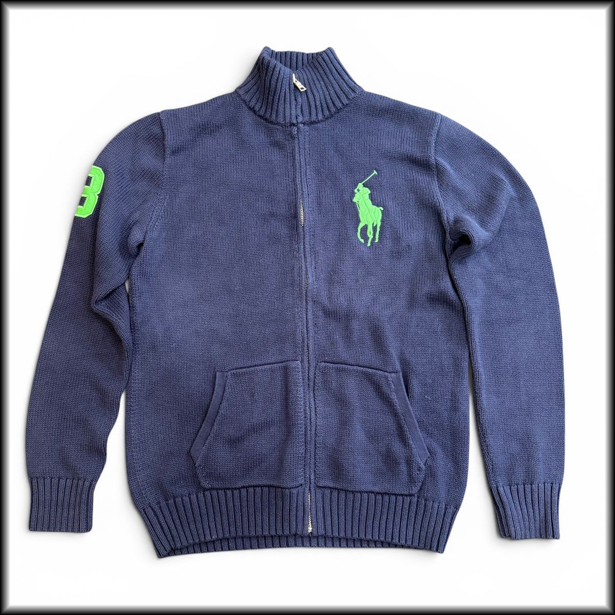 古着◇POLO Ralph Lauren◇ボーイズサイズ ポロ ラルフローレン ジップ