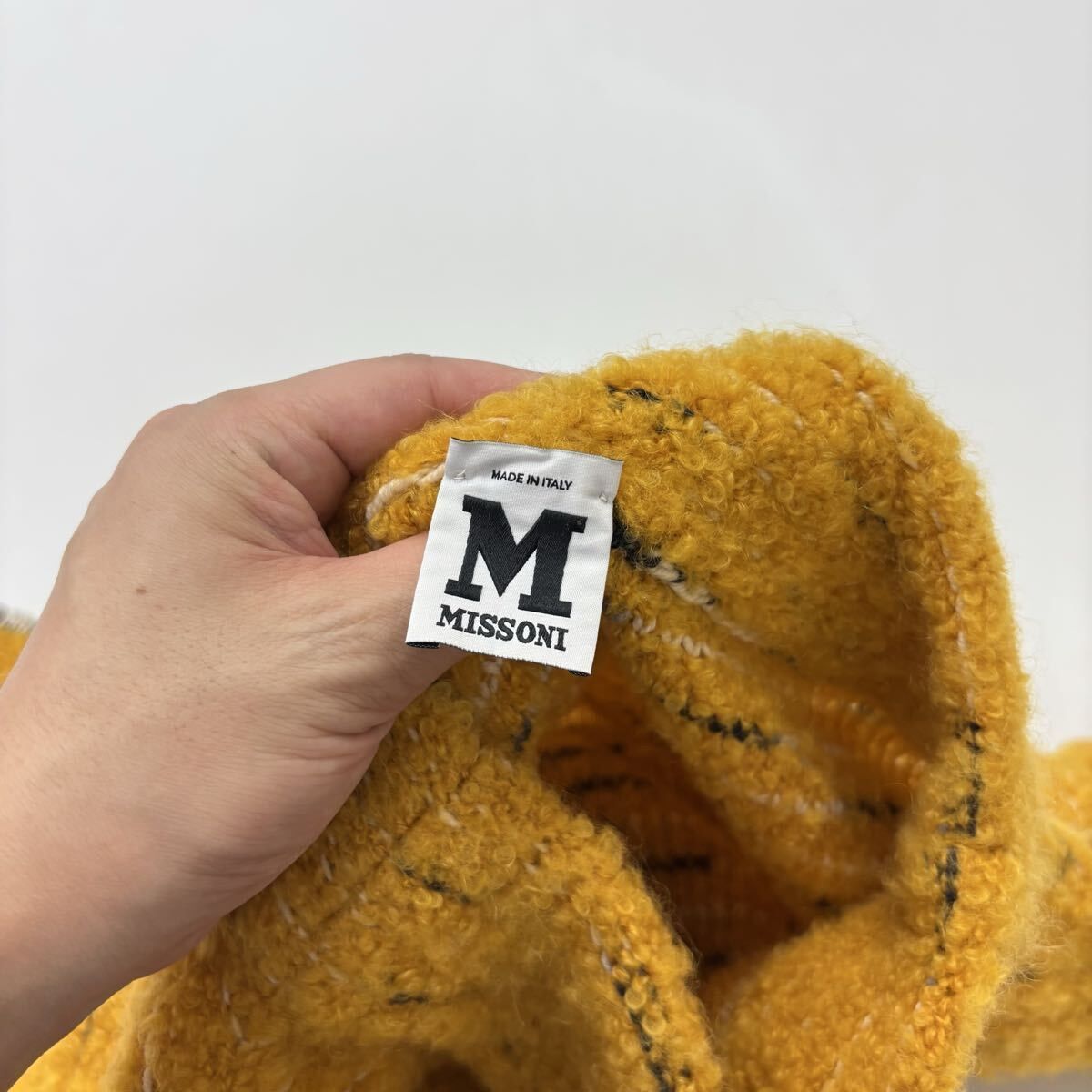 MISSONI ミッソーニ ウール モヘア プルオーバー ニット チュニック 