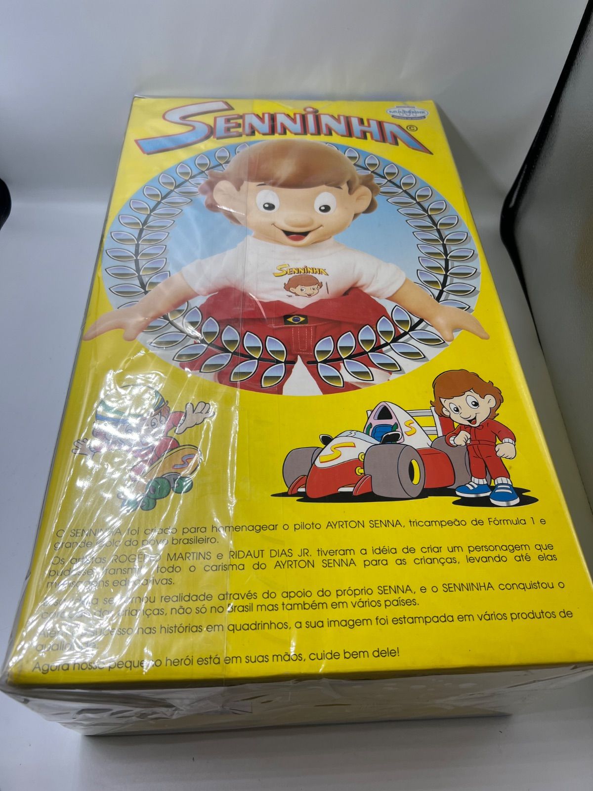 新品未使用】アイルトン セナ セニーニャ 人形 F1 キャラクターグッツ