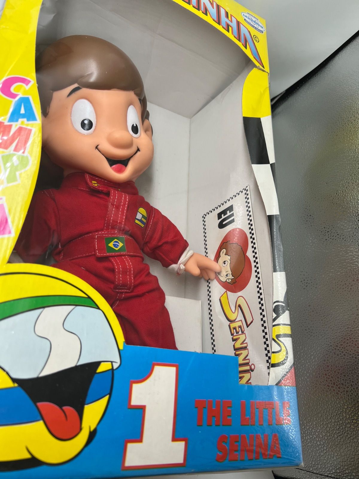 新品未使用】アイルトン セナ セニーニャ 人形 F1 キャラクターグッツ
