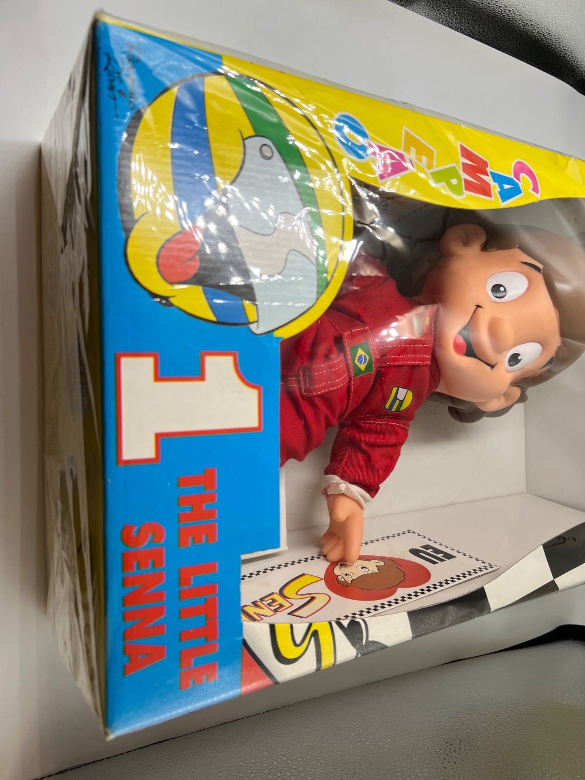 新品未使用】アイルトン セナ セニーニャ 人形 F1 キャラクターグッツ