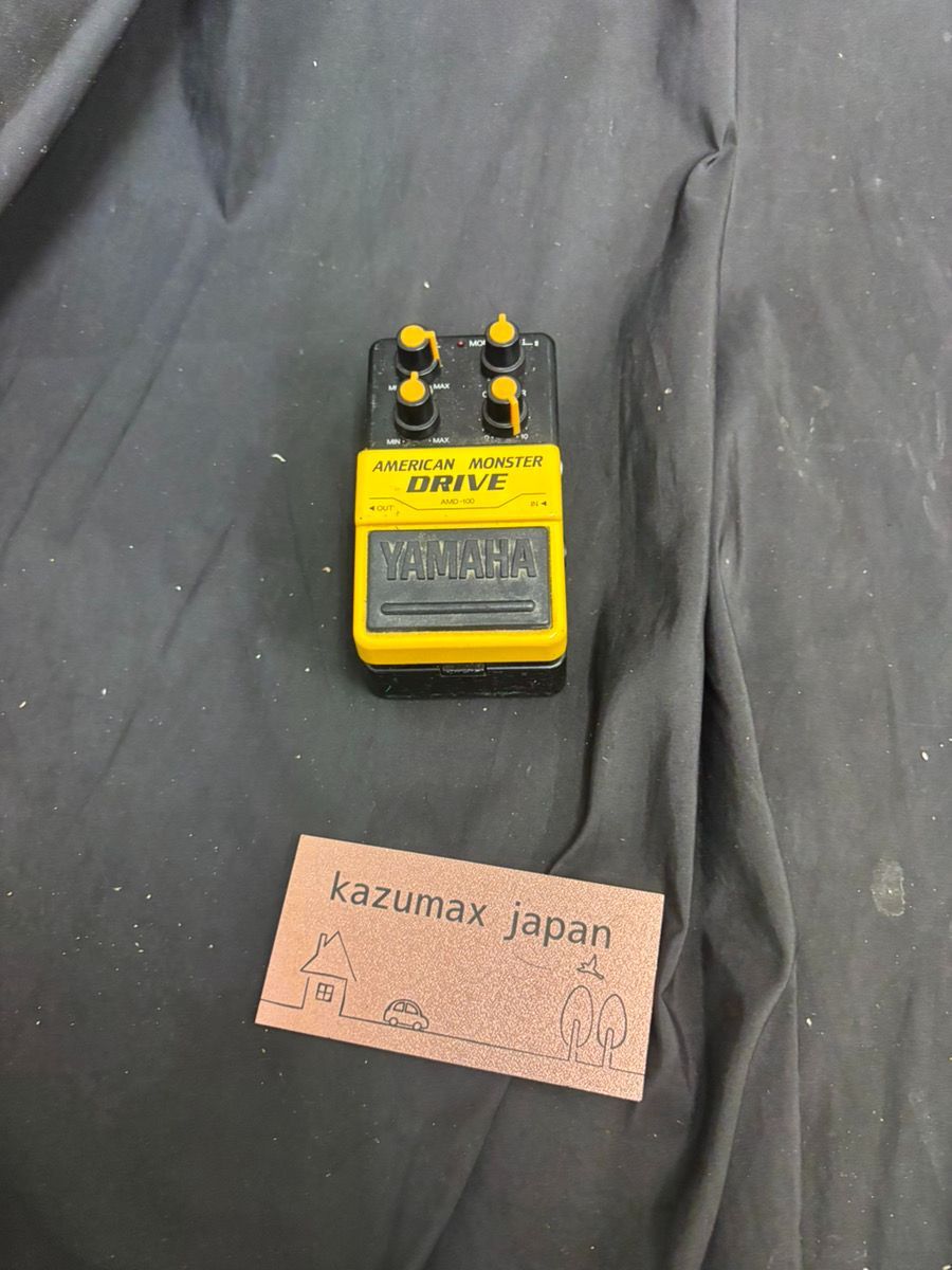 YAMAHA AMD-100 American Monster Drive 動作品 本体のみ オーバードライブ エフェクター ギター ペダル (k-900)
