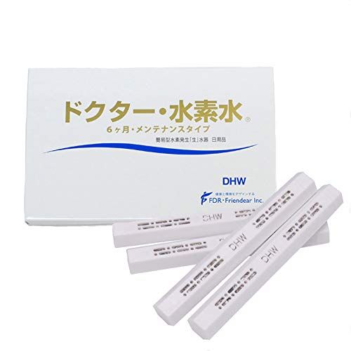 ドクター・水素水 6ヶ月・メンテナンスタイプ (水素発生特殊セラミックT) スティック 4本入り (飲料水用)i