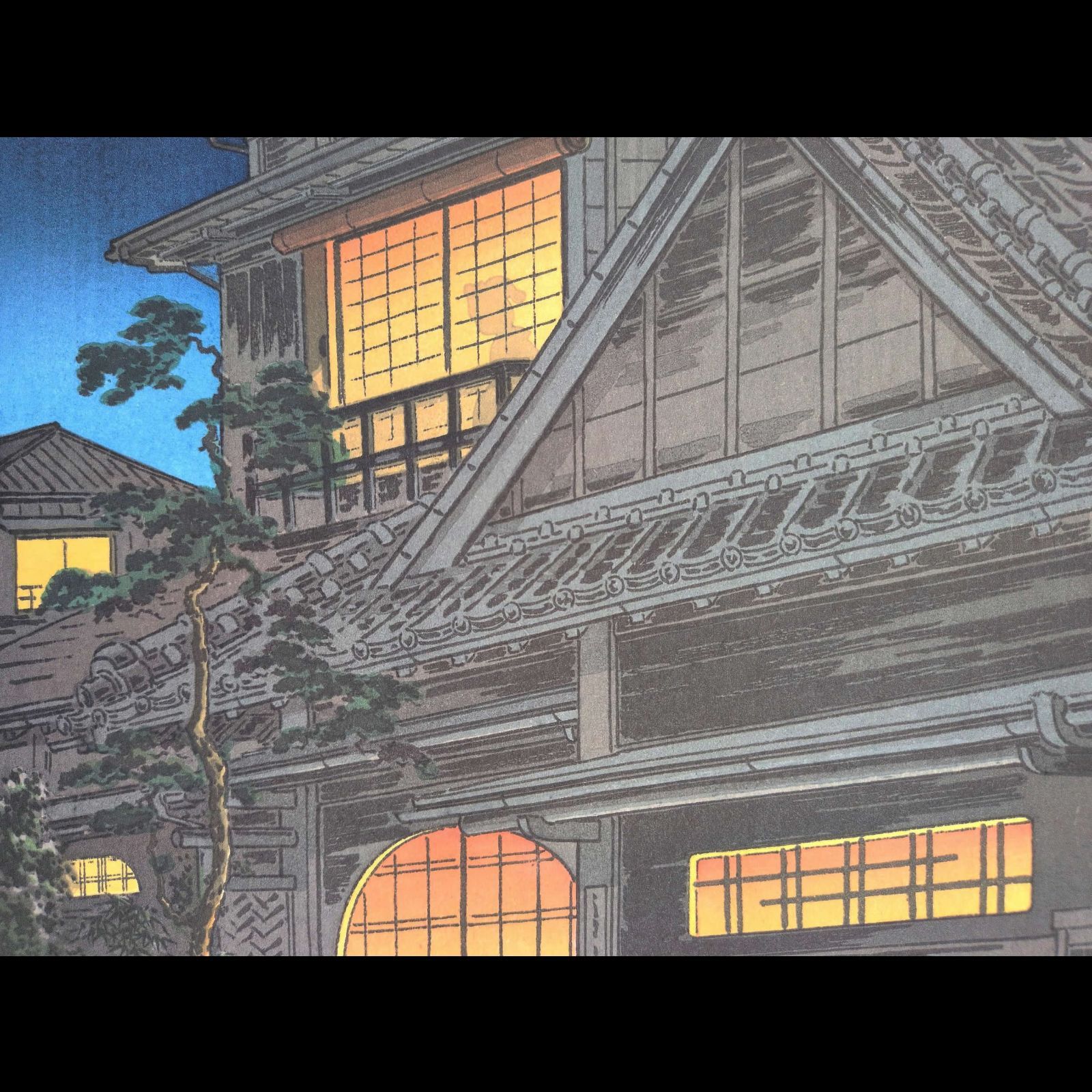 真作】土屋光逸 作 1935年 「四ツ谷 荒木横丁」 後摺り木版画 - メルカリ