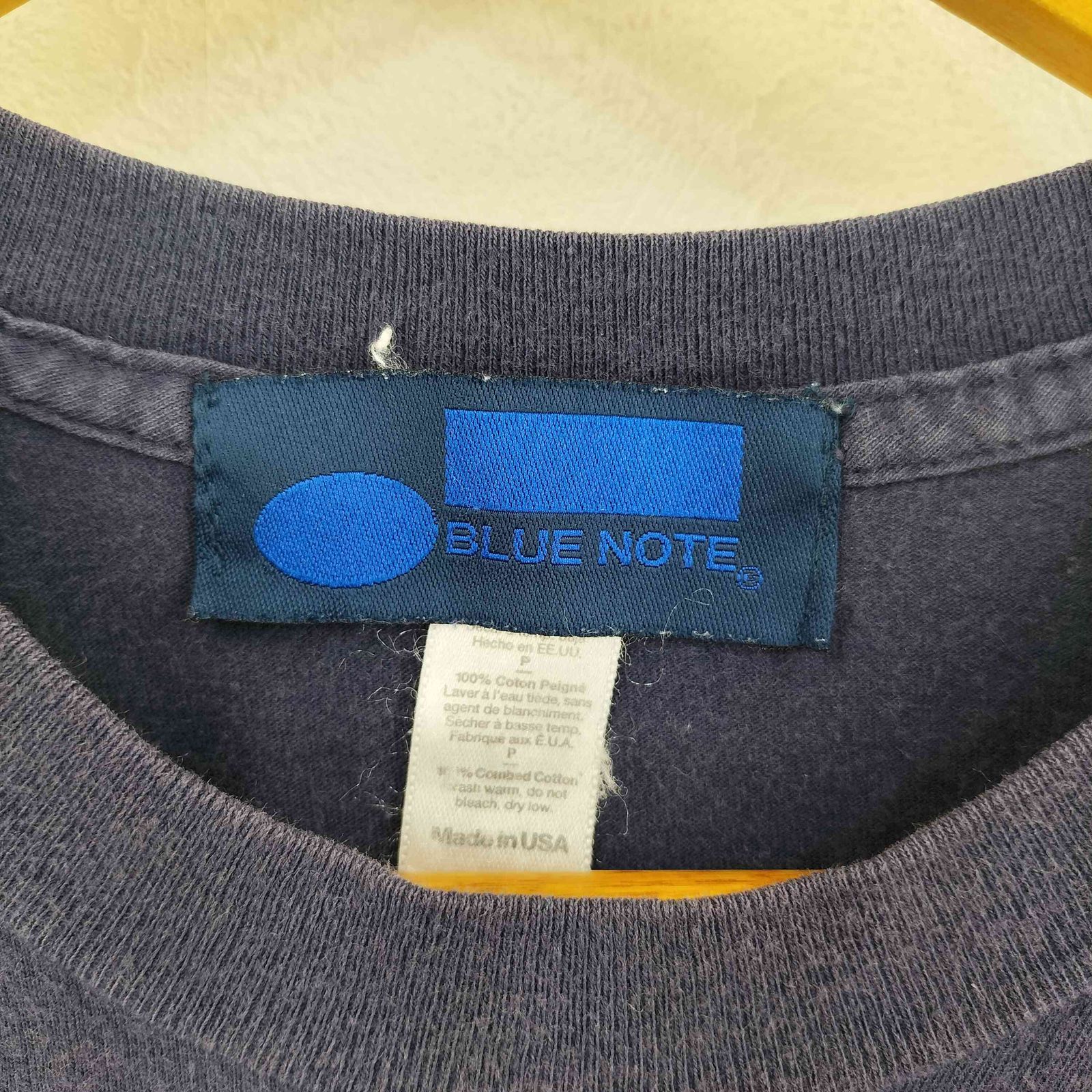 ユーズドフルギ USED古着 BLUE NOTE USA製 クルーネックTシャツ メンズ